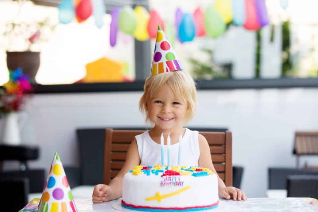 Fête d'anniversaire pour enfant de 3 ans