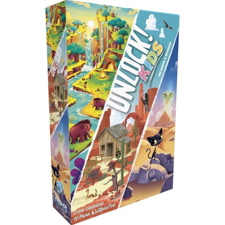 Une boite de jeu Unlock Kids