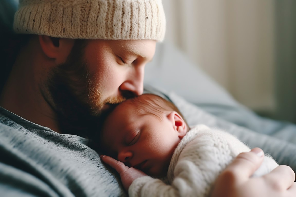 Garder bébé près de soi peut l'aider à se calmer