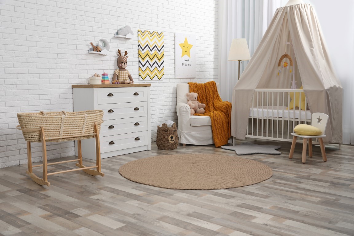 meubles écologiques et durables pour une chambre de bébé