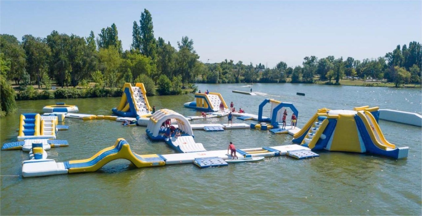 La base de loisirs l'étang en Seine et Marne