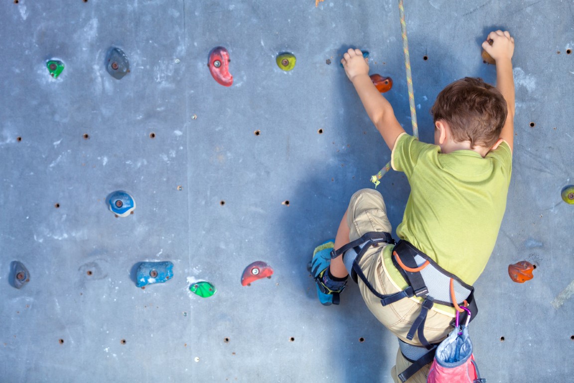 escalade pour un enfant de 10 ans